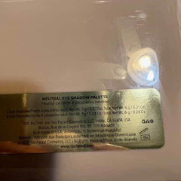 NWOB Too Faced Natural Face Palette & Natural Eyes (eyeshadow) Palette - Picture 5 of 10
